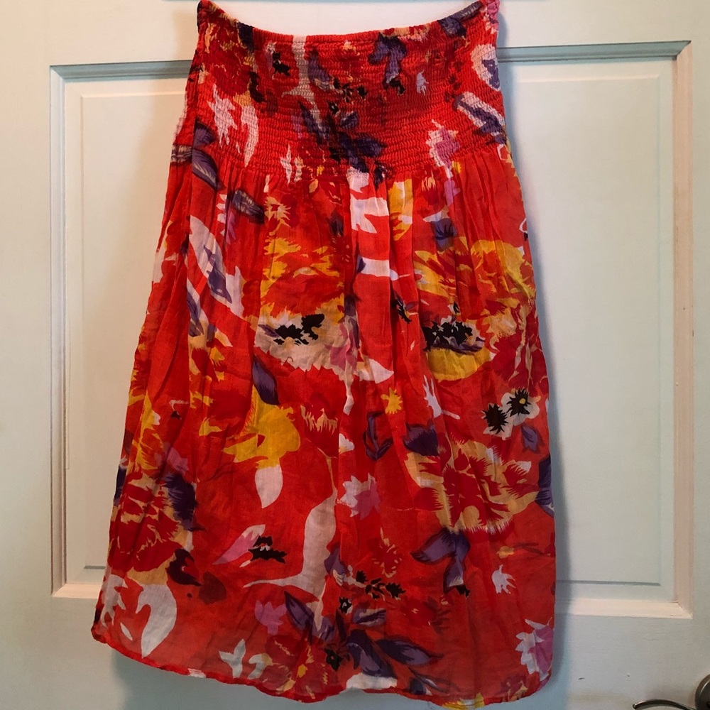 Derek Heart Large Orange Mini Dress